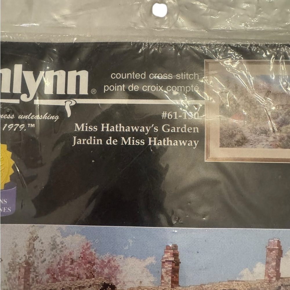 Janlynn Cross Stitch Kit - Miss Hathaway's Garden New - Picture 4 of 6
